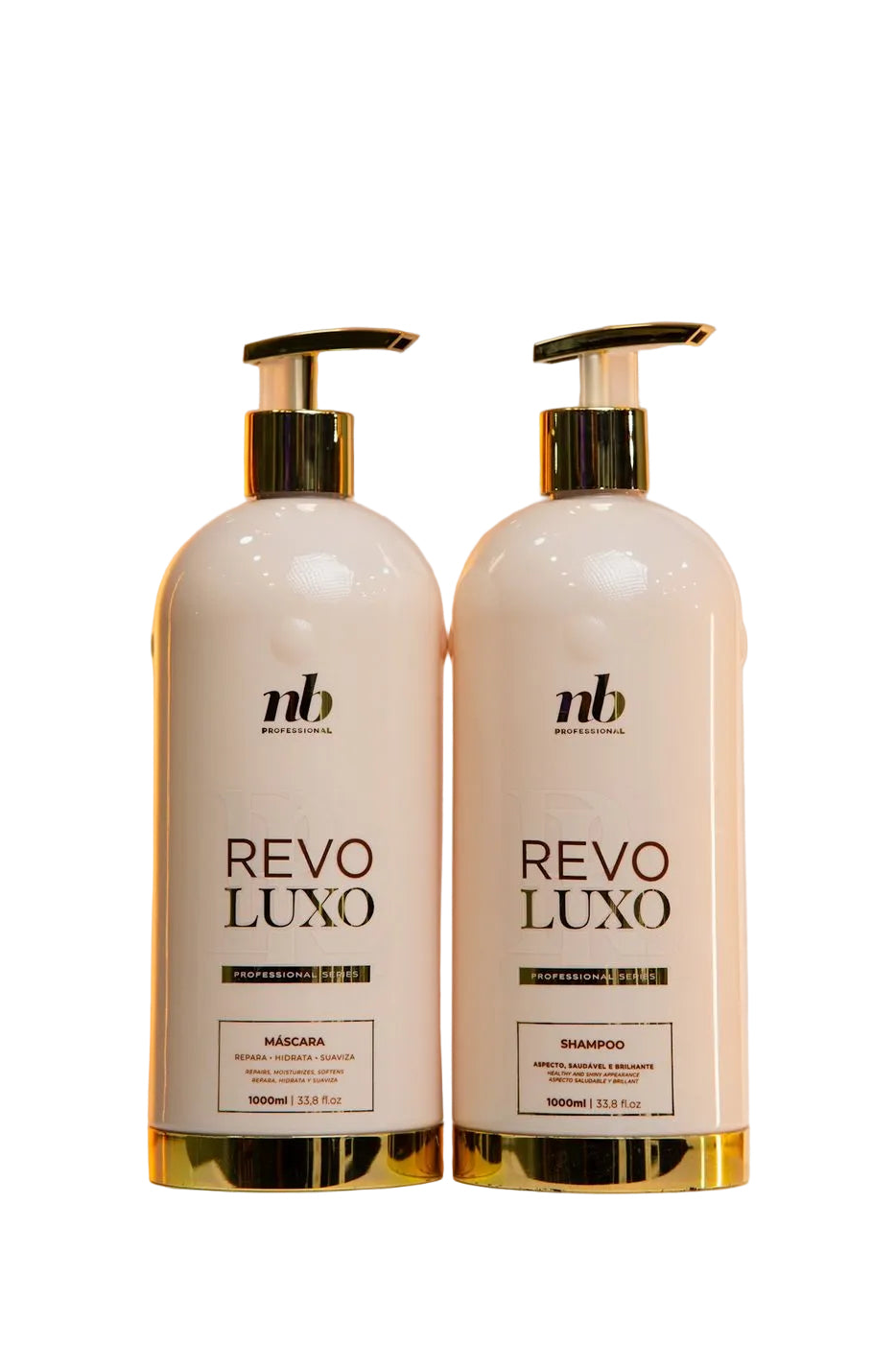 NB PROFESSIONAL-REVOLUXO KIT SHAMPOO AND MASK 1LT