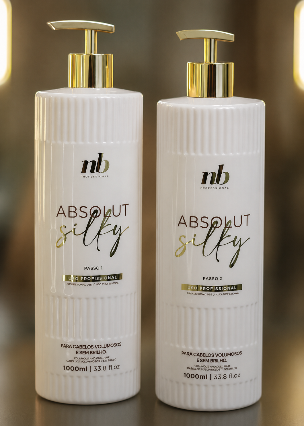 NB PROFESSIONAL-ABSOLUT SILKY STEP 1 AND STEP 2 1000ML