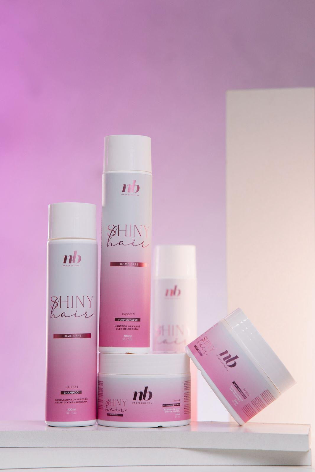 NB PROFESSIONAL-SHINY HAIR SHAMPOO,MASK AND CONDITIONER 300 ML