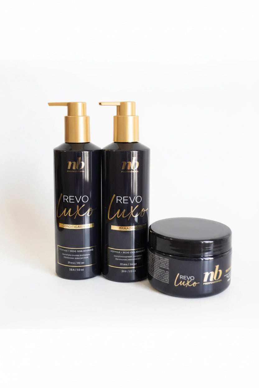 NB PROFESSIONAL-REVOLUXO SHAMPOO,MASK AND CONDITIONER 300ML