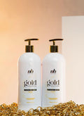 NB PROFESSIONAL-GOLD SOLUTION KIT SHAMPOO AND MASK 1LT