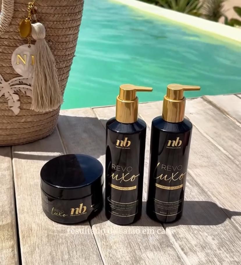 NB PROFESSIONAL-REVOLUXO SHAMPOO,MASK AND CONDITIONER 300ML