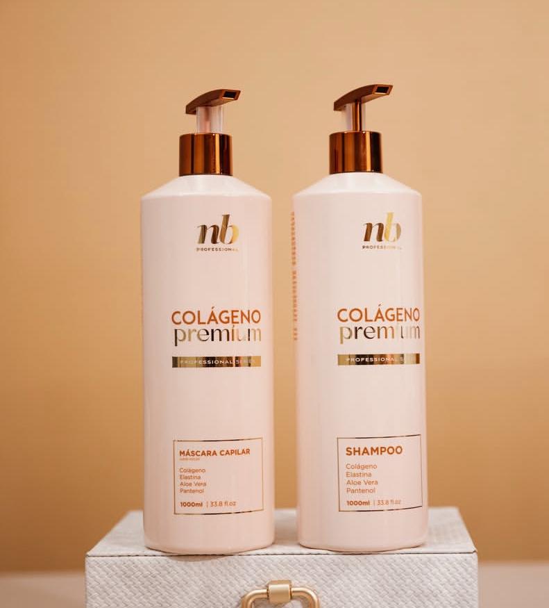 NB PROFESSIONAL-COLAGENO PREMIUM KIT, SHAMPOO AND MASK 1 LT